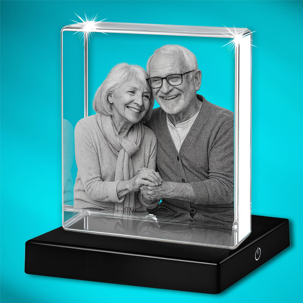 3D Crystal Photo Square