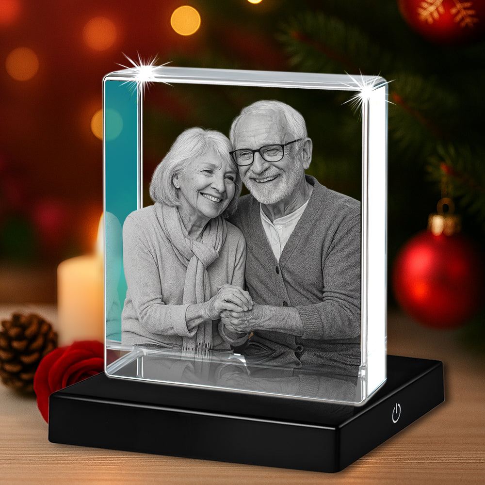 3D Crystal Photo Square
