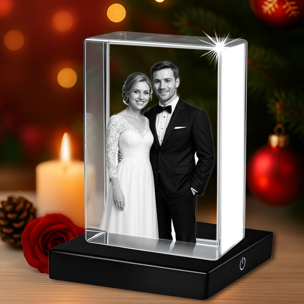 3D Crystal Tower- Personalized Photo Keepsake